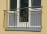 Fenstergitterkonstruktion aus Edelstahl